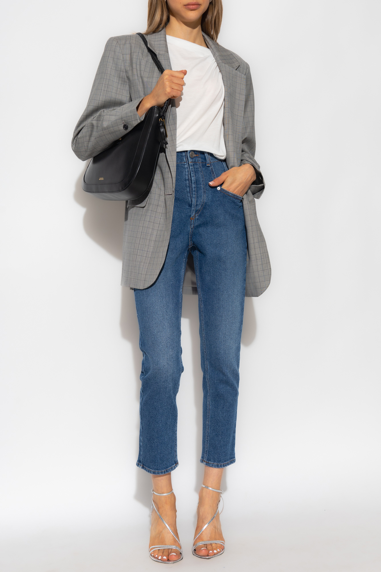 Blue 'Niliane' slim - fit jeans Isabel Marant